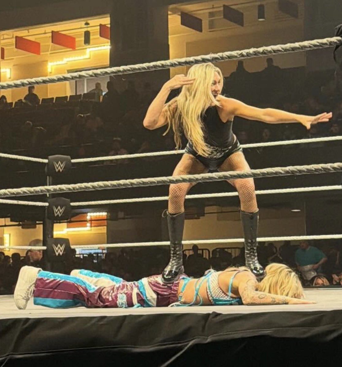 Resist... and be forgotten. 𑇍 not @izzi_wwe tweet media