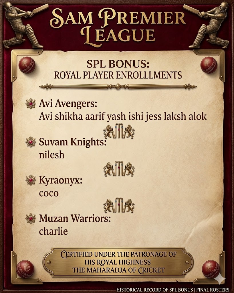 SPLOfficials's tweet image. SPL BONUS AFTER MATCH 18!!

Congratulations to all the players 👏 

#SPL #BONUS #S2