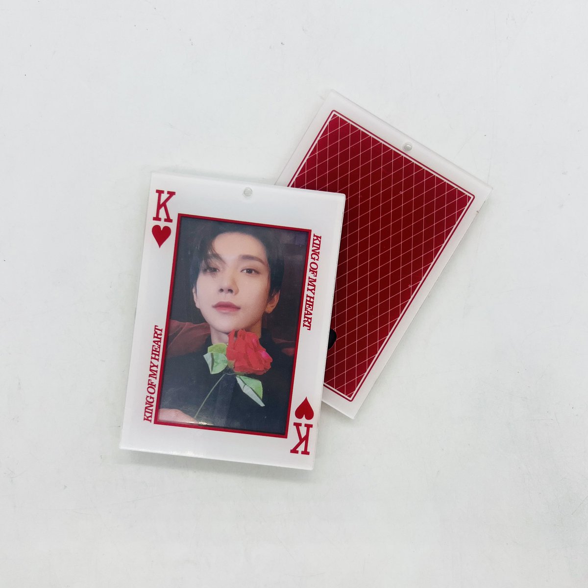 This is my lucky card ❤️♠️♦️♣️

This King of my Heart pocahol will be available for pre-order &amp; at Carat Art Fest on May 17! ❤️🖤