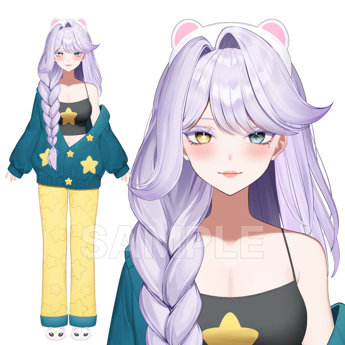 Xanlist 🌊 | Live2D Art & Rig tweet media