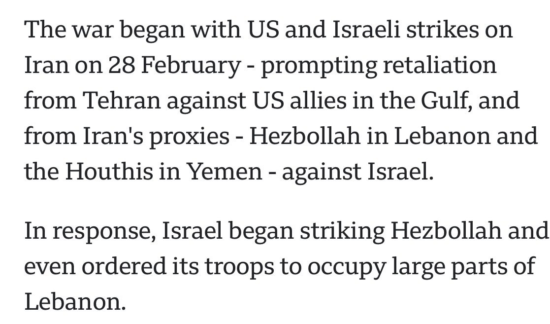 GolinehAtai's tweet photo. No, BBC. Plainly no. Yes, many civilians were killed by Israeli attacks in Lebanon. But do your homework and talk to Lebanese - and Lebanese Shia - about who started the war in Lebanon on October 8 2023 and who started the war on March 2 2026. Do journalism. https://t.co/fddqzOTutr