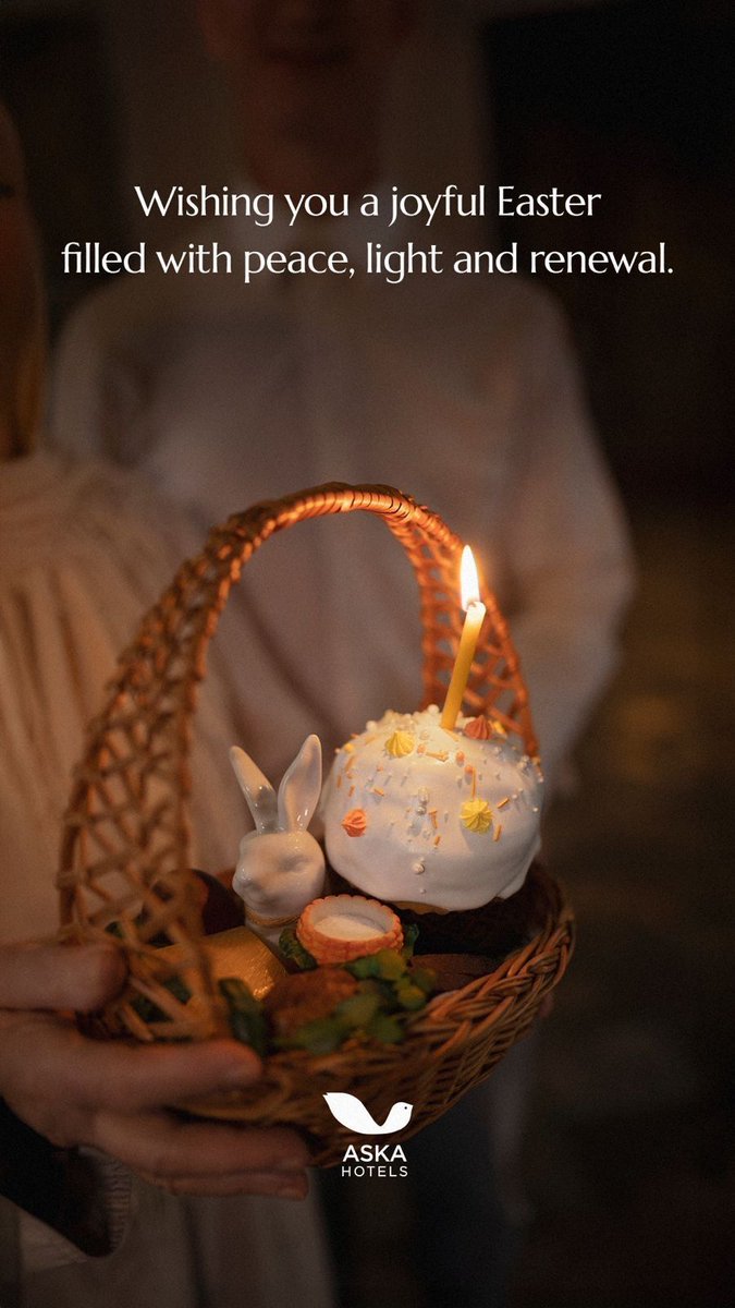 askahotels's tweet image. Wishing you a joyful Easter filled with peace, light and renewal❤️

#easterwishes #happyeaster #eastervibes