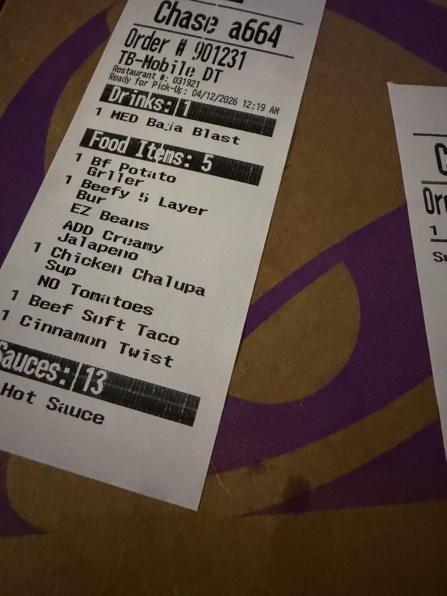 Degen__inc's tweet image. Shout out 

Kevin Holland 

Josh Hokit 

Cub Swanson 

Charles Radtke

For the free Taco Bell appreciate y’all homies 🫡