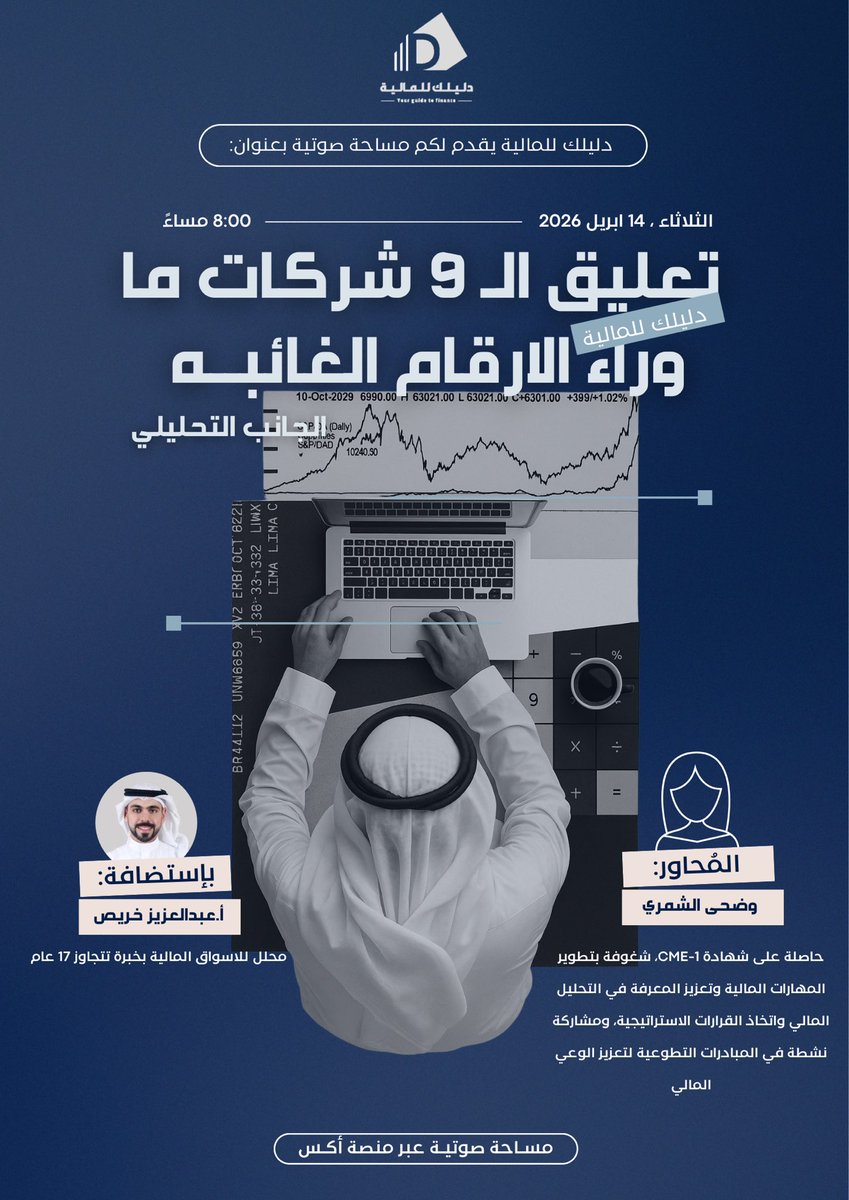 دليلك للمالية tweet media