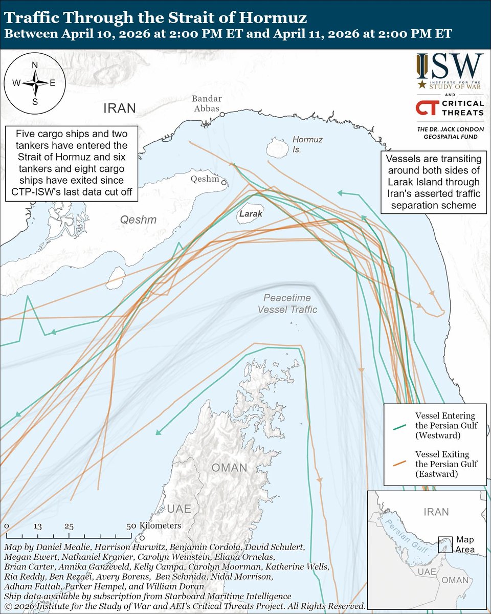 Institute for the Study of War tweet media