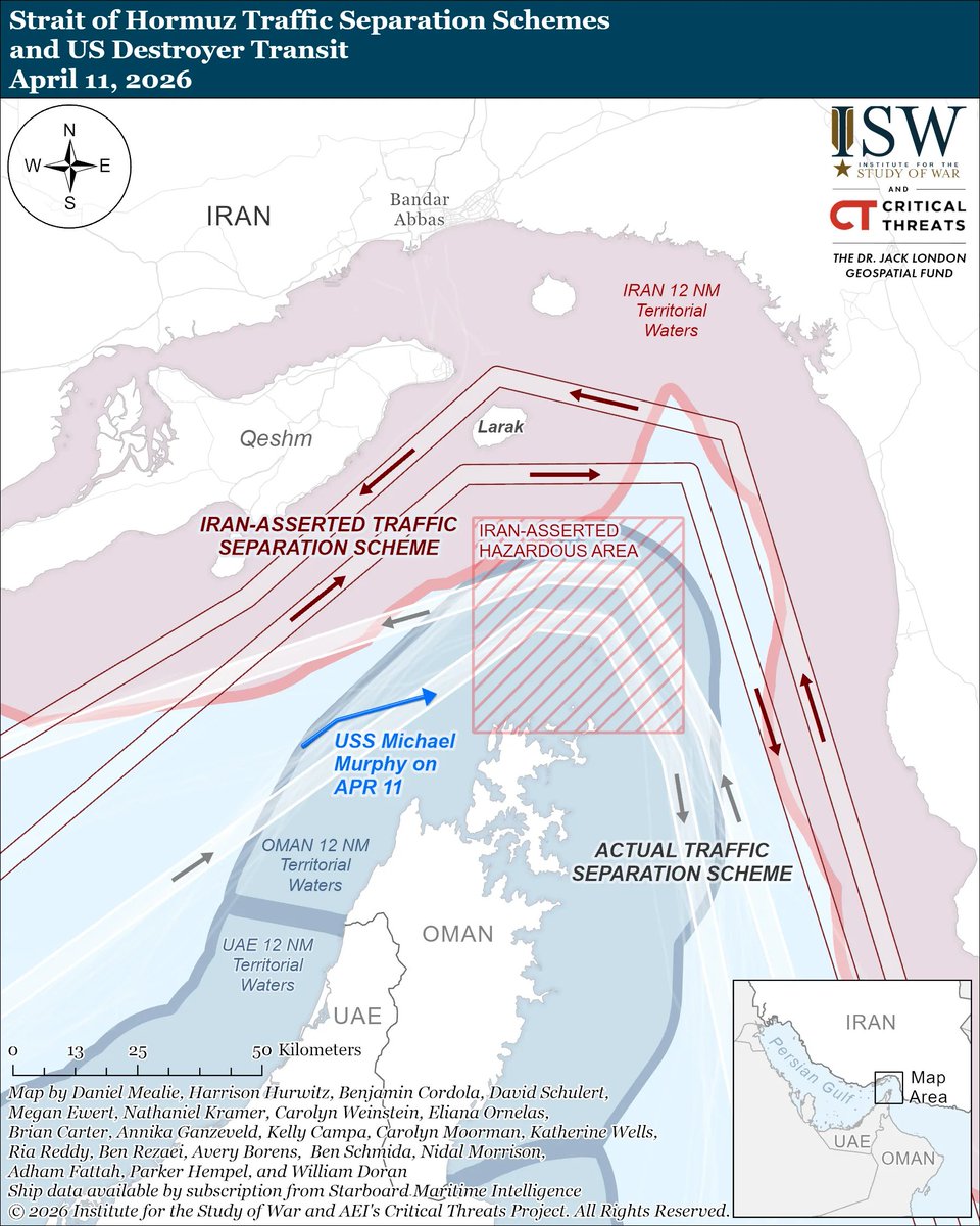 Institute for the Study of War tweet media