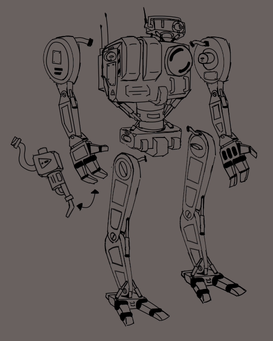 Basic android from my sci-fi setting