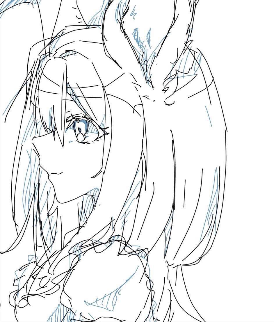 Sinnarua's tweet photo. RS No.01  RUA
 #RSNo01
#art #illustration #digitalart #oc #originalcharacter  
#furry #kemono #anthro #animalears  
#sideprofile #softart #moodyart #aestheticart  
#inspired https://t.co/ZyDNvFCczb
