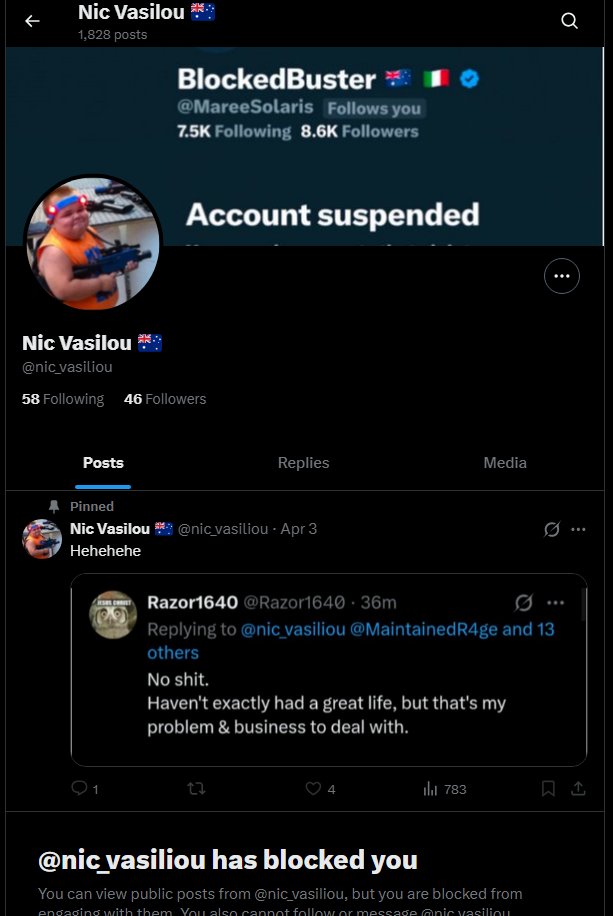 Razor1640's tweet image. Look who's here to back up his butt-buddy boyfriend @GreyhamJohnson the #MrMultipleAccounts #provencoward just as he's getting a new asshole ripped into him lmao

Everyone, Matty #Gurwanker 🤣

#PedoProtectionSquad
#SerialHarrassmentUnit
#whatalife

Hehehehehe

@nic_vasiliou