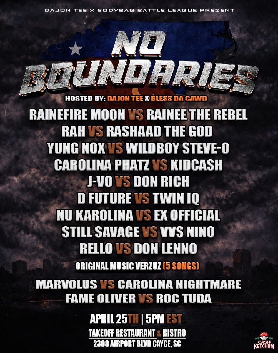 C_Nightmare21's tweet photo. Shout out @DajonTee for giving me a chance to showcase my music #3BL
Come out and support this event https://t.co/Z2DjKuMoIF