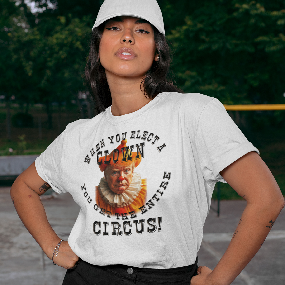 TrumpMustFail's tweet photo. @JamesTate121 When you elect a serial liar and a clown...
#Vote #Resist #NoKings #Trumpstein #TrumpMustFail
Speak you mind and wear your defiance!
🛒 Shop the Collection: https://t.co/EOQvMqjALI https://t.co/v8dHebLAKW
