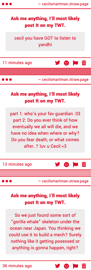 Cecil Stedman. tweet media