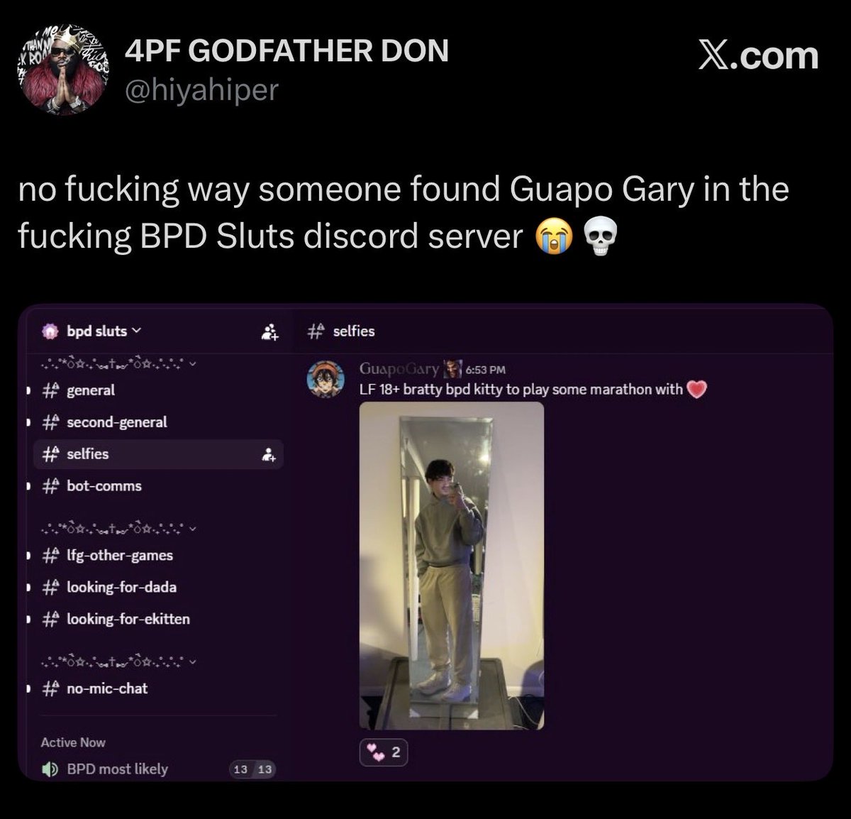 Gary tweet media