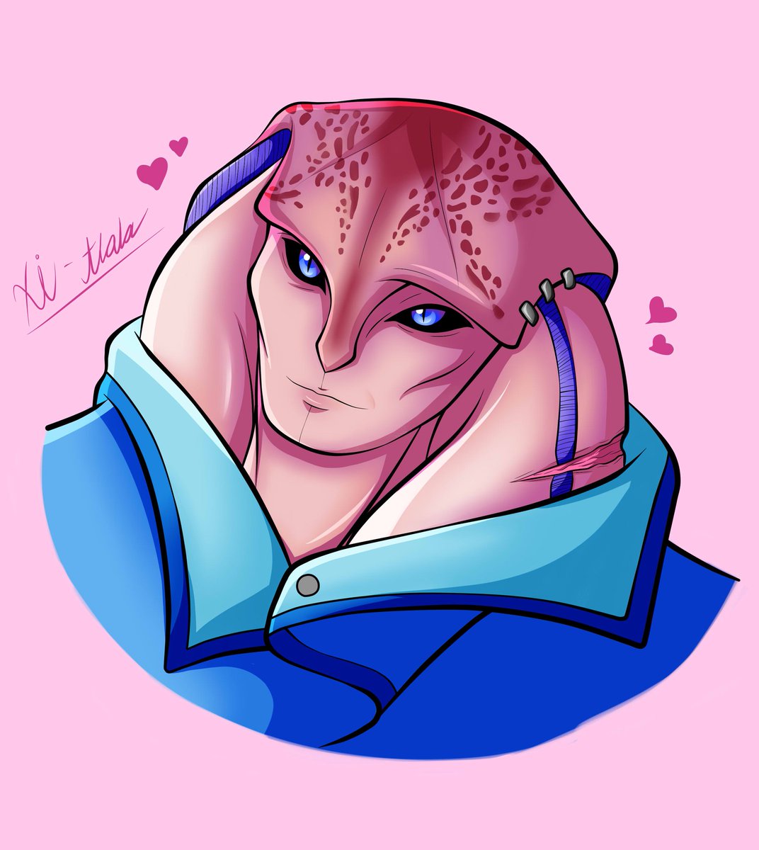 xitlala_luna's tweet image. El es muy rosita💕💖🪷🌸 #masseffect #masseffectandromeda #masseffectfanart #jaalamadarav #fanartㅤㅤㅤㅤ