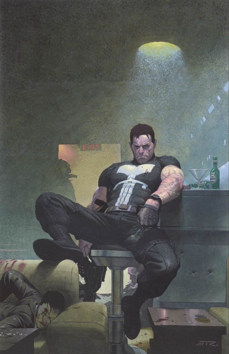 cimerians's tweet image. Frank by Esad Ribic
#Punisher #Comics