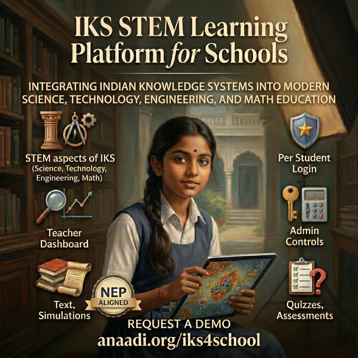 AnaadiFoundation अनादि/ அனாதி DharmaGurukulam tweet media