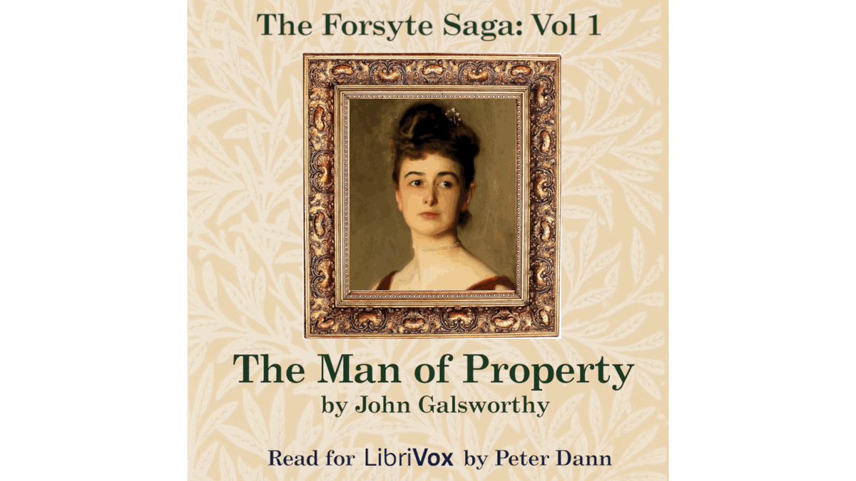 peterdannauthor's tweet photo. Galsworthy claimed his subject was "the inroads of beauty and passion", but it is the darker forces of passion that truly to catch his imagination. My free reading of "The Man of Property" is out now: https://t.co/8GtczSkFPH https://t.co/qMxfGBUBfK