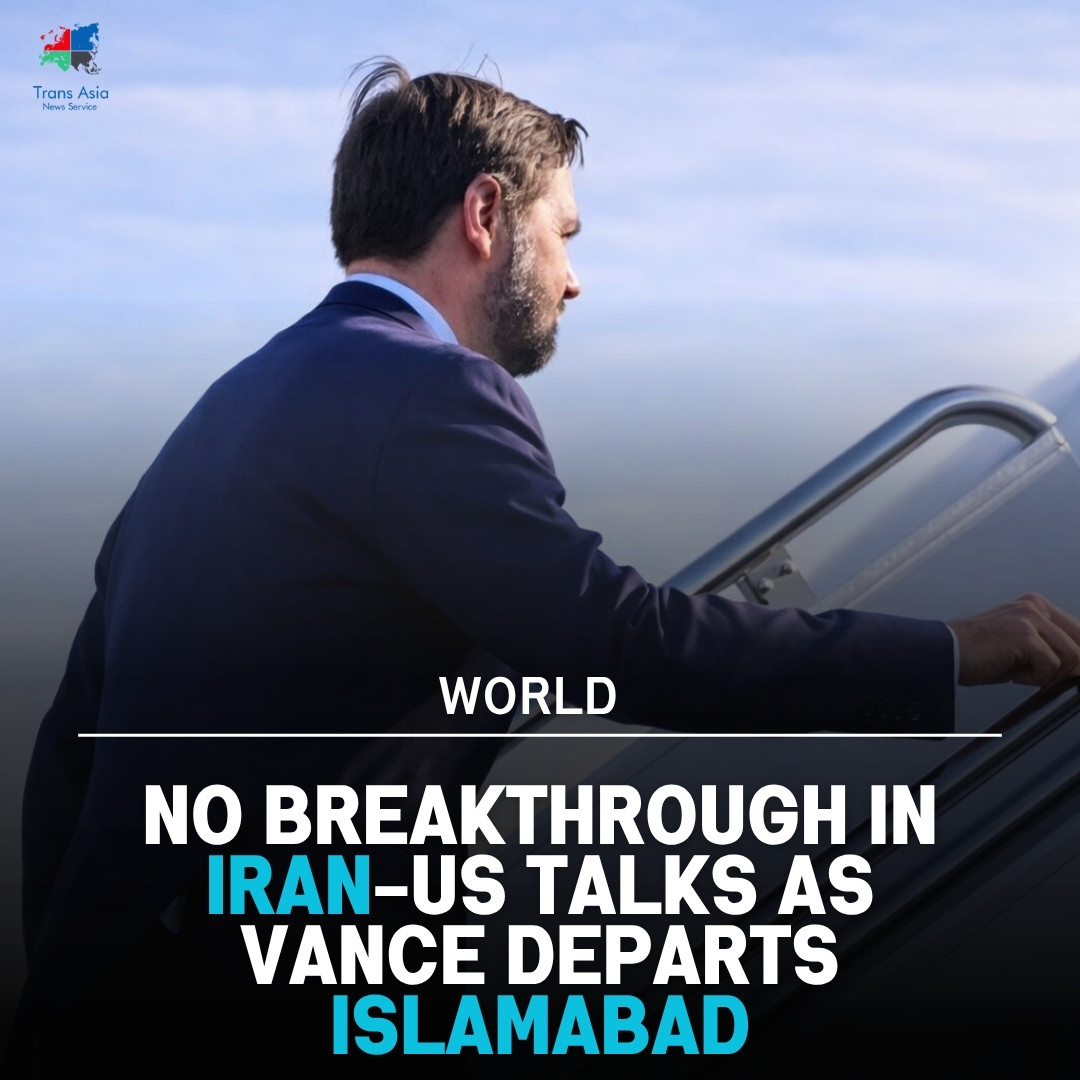 No Breakthrough in Iran-US Talks as Vance Departs Islamabad

Read More: transasianews.com/open-article/2…

#iran #america #islamabad #talks #Trump #jdvance
