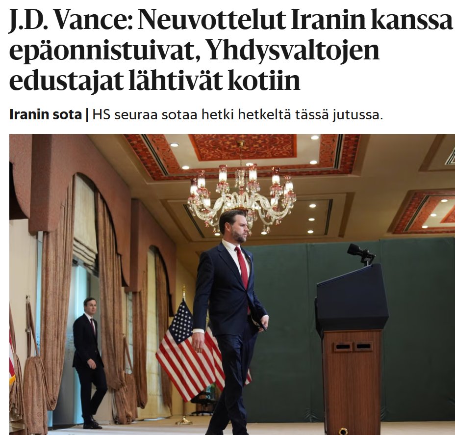 MikkoNyyssola's tweet image. Jenkit marssivat ulos rauhanneuvotteluista, kun #Iran ei sitoutunut olemaan kehittämättä atomipommia.

Toki Iran sitoutui siihen jo 2015 Obaman presidenttikaudella, mutta pakkohan Trumpin oli irtisanoa sopimus, koska siinä ei ollut hänen nimeään.