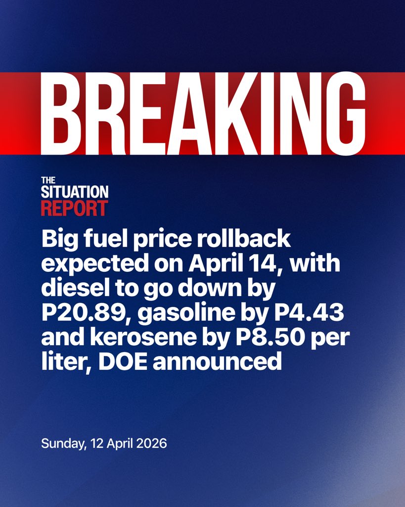 The Situation Report tweet media