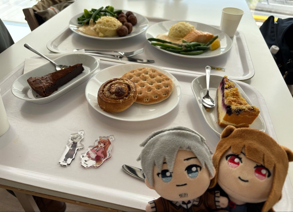 イケアでお昼〜😋