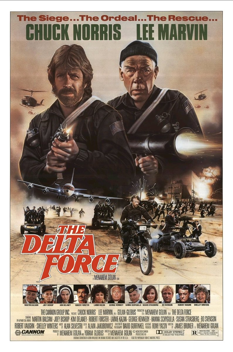 MovieMattner's tweet photo. Not really a "Chuck Norris movie" but a solid action thriller starring Chuck Norris. More plot heavy and an ensemble disaster film. Well plotted and exciting! One of his better films. Sadly he only shows up at the beginning and end. ****
#ChuckNorris #take2reviews #actionmovies https://t.co/Km6NuGgB8P