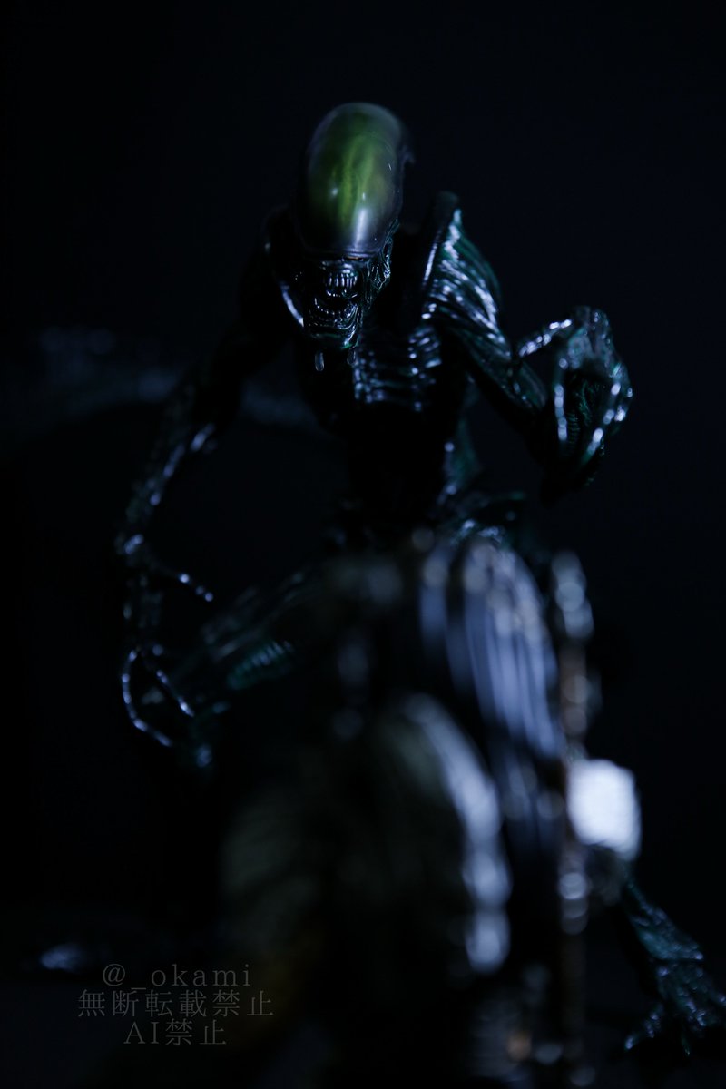 chibiscar_'s tweet image. 過去作ですがお気に入りです。
かっこいい。

#Alien #オモ写 #AliensvsPredator  #Predator