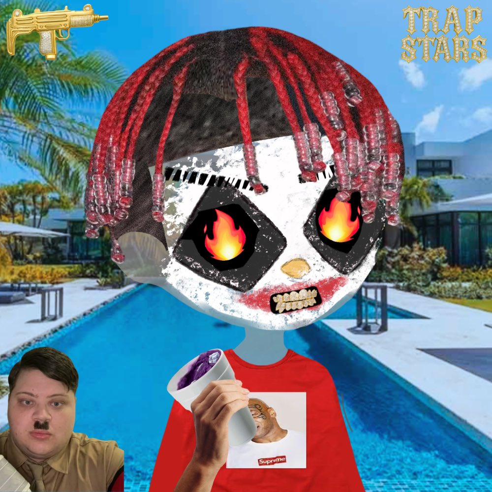 TrapStarsSOL's tweet photo. Hittin the pool with my dawg @orangie 🤘🏼🪤✨ https://t.co/g68gcLo6Pq