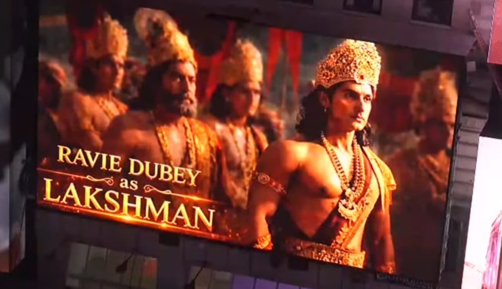 WOWWWW TIME SQUARE!!!!!!🎉 Super Cool <a href="/_ravidubey/">Ravi Prakash Dubey</a> SUPER EXCITED FOR YOU 🤗💖💯

Love you tons 🤗🫶💯

#RaviDubey #Ramayana #Lakshman