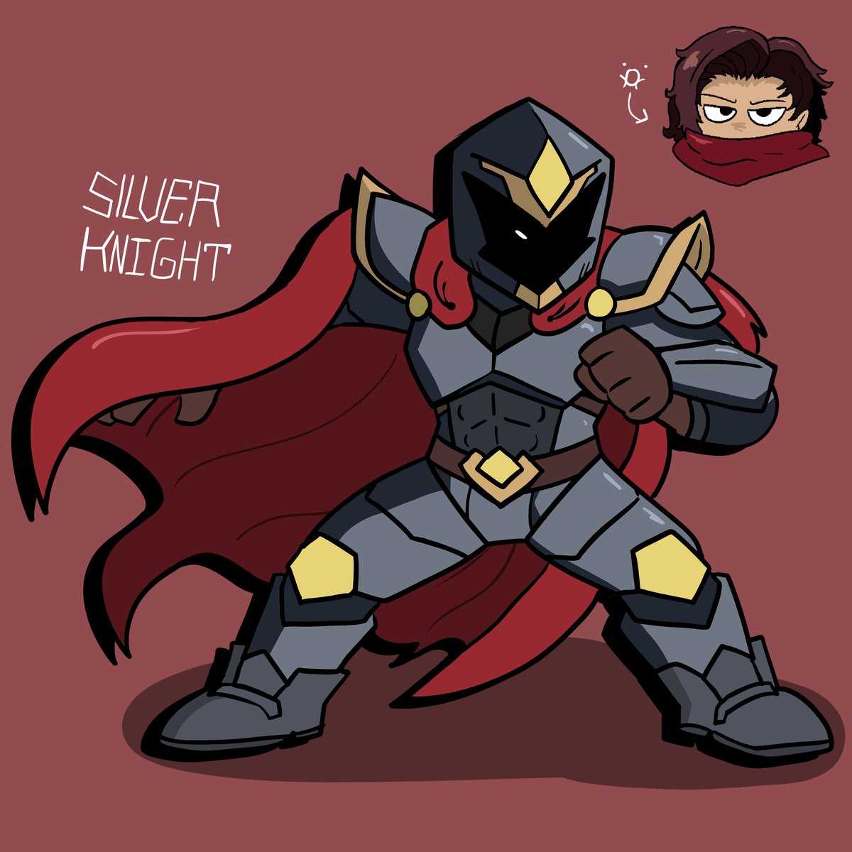 MaybeCroupier's tweet photo. Silver Knight https://t.co/ZotWFr8KNM