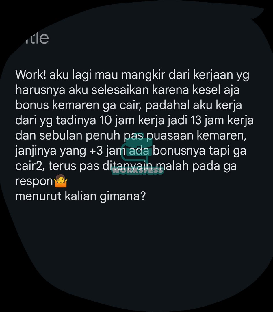 WORK tweet media