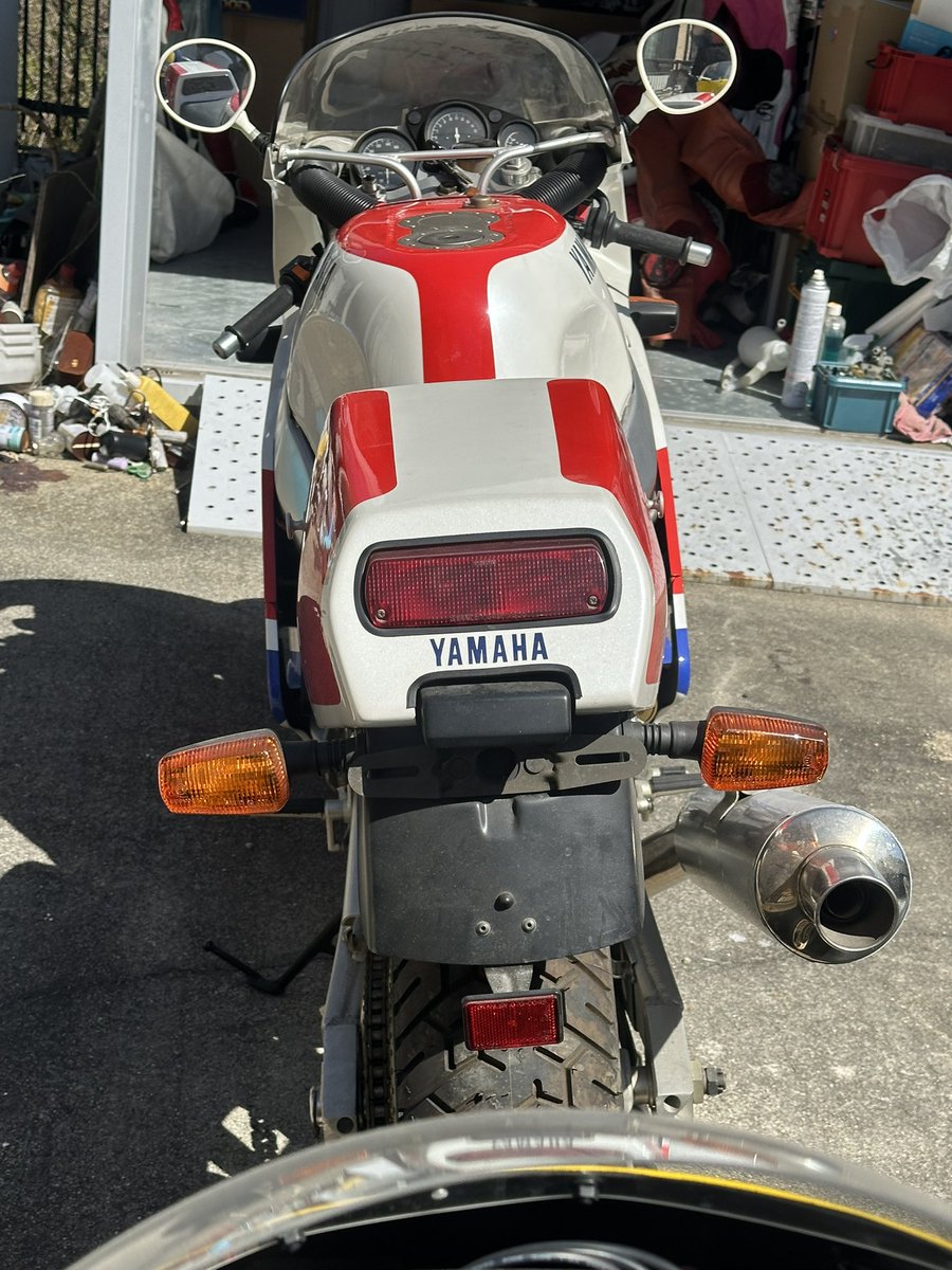 shoji1615owa8's tweet image. ガレージからOW01引っ張り出したけど、車重で重いんじゃなくて色んな動く所が重すぎて無理ゲーってなった。