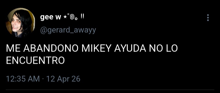 frank iero en la popular mastrosimone tweet media