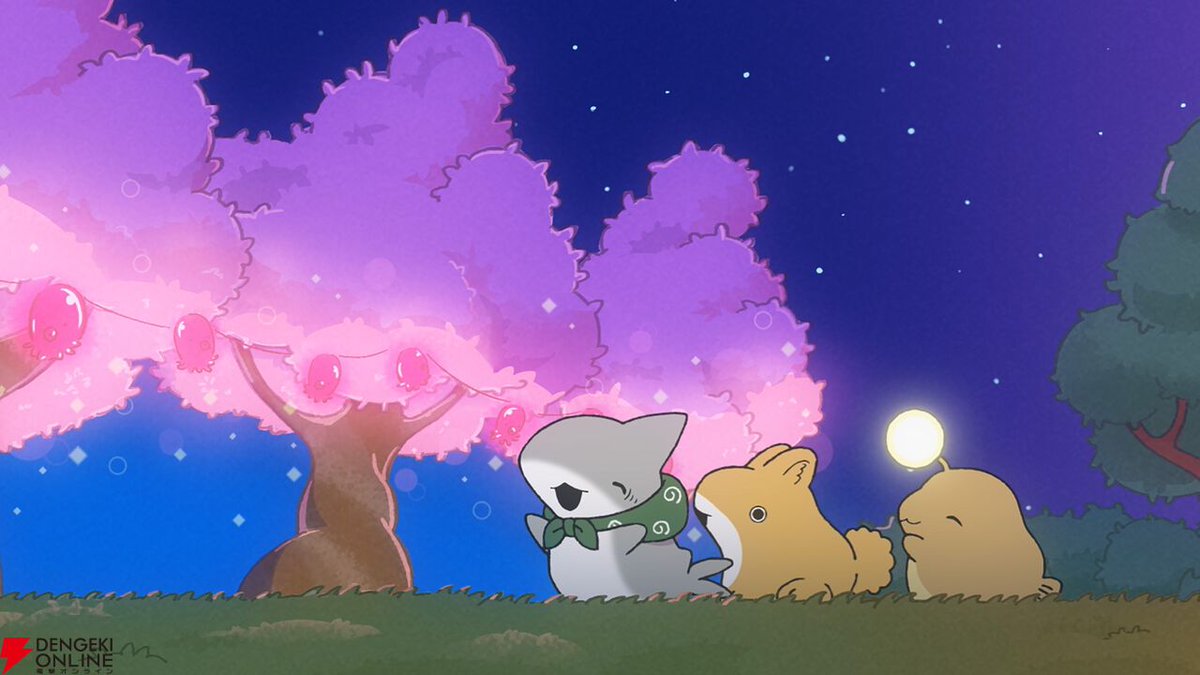 アニメ『おでかけ子ザメ』エンディングテーマが《おでかけ》に決定