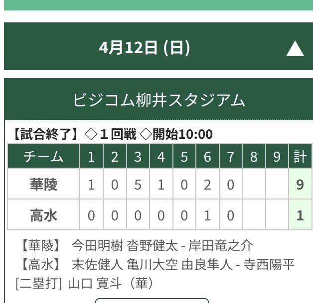 山口県立華陵高校野球部 (@BaseballKaryo) / Posts / X