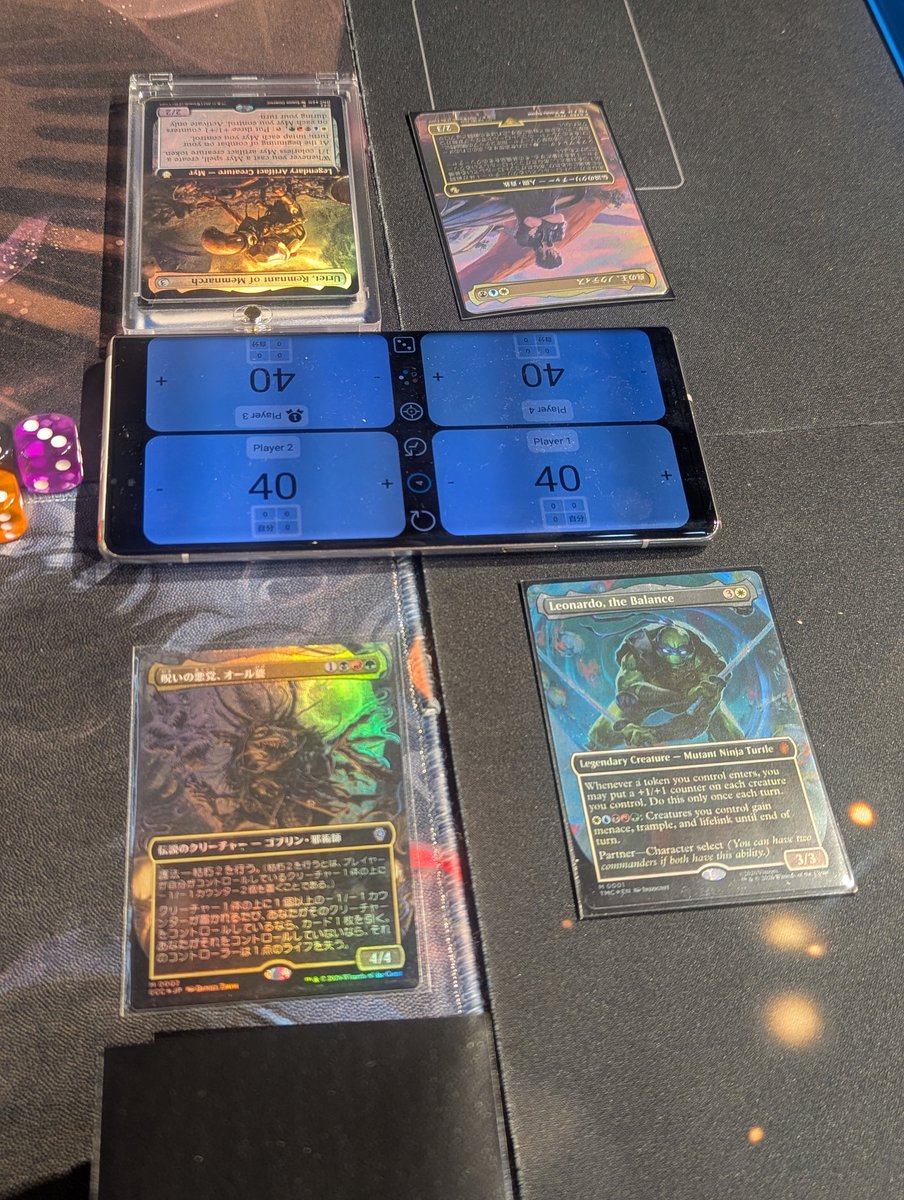 nanchan_MTG's tweet image. 今日はMTGsalonさんで統率者。
買って使ってなかったオール婆を使ってみます。
vsウルテトvsノクティスvsレオナルド&amp;amp;ミケランジェロ
楽しみます！
#MTG #EDH #cmdr #統率者