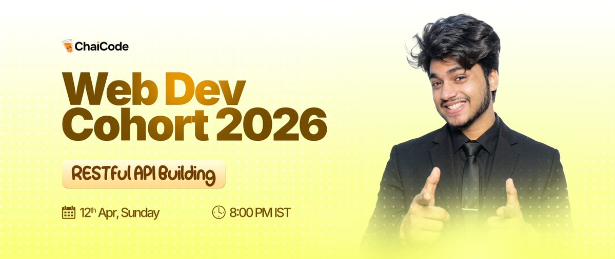 Chai Aur Code tweet media