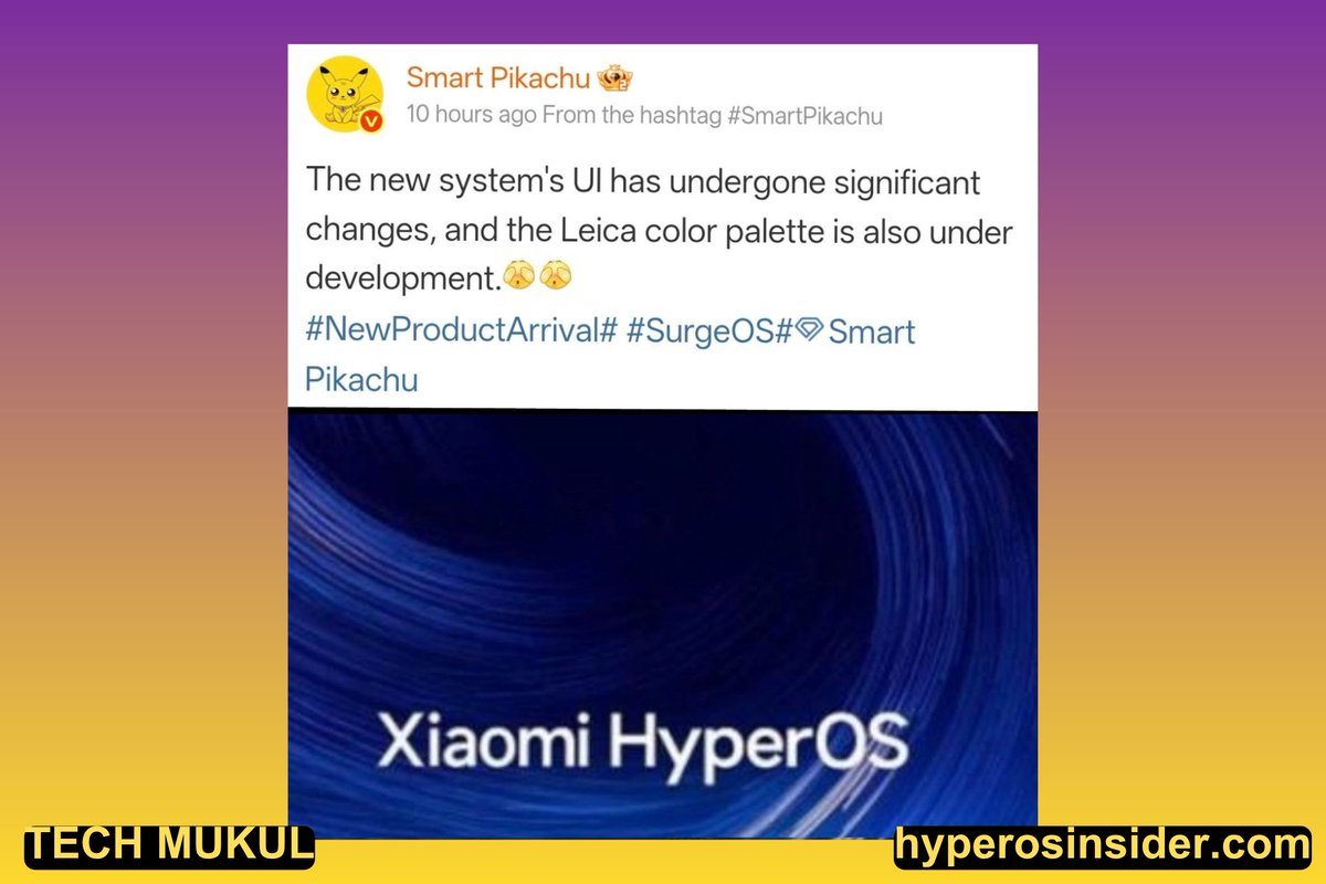 Tech Mukul | hyperosinsider.com tweet media