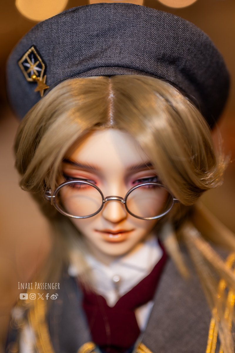 InariPassenger's tweet image. レダ・ヴェニル 星間学寮Ver.

リプ欄に続きます↓

#スーパードルフィー　#ボークス
#bjd #星響祭 #星間学寮