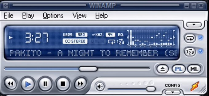 Good morning to everyone who used Winamp back in the day