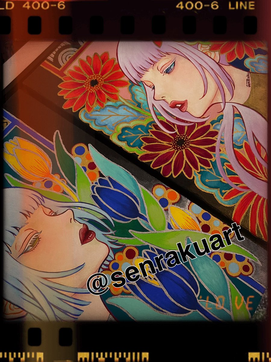 senrakuart's tweet photo. お知らせ】
今年も東京都美術館にて開催されるベラドンナアート展に会友にて新作3点で参加させて頂きます🙇‍♀️✨
平面、立体、共に幅広いジャンルの作家様が参加される展示会です！
是非お越し下さいませ🌸
2026 4/18-23(月曜休館日)
入場料500円

#千楽 #senraku #ベラドンナアート展 #創作イラスト https://t.co/pI8hKvPDd2
