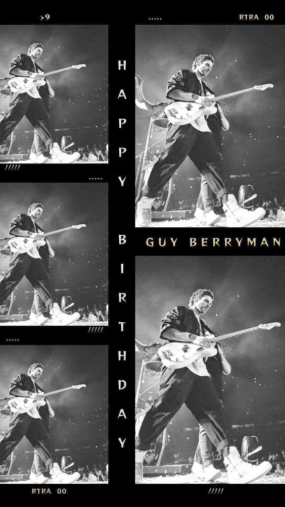 ColdplayFrance's tweet photo. 🎈Happy Birthday Mr Guy Berryman!🎸

#coldplayfans 
#guyberryman https://t.co/4GioghRVEe