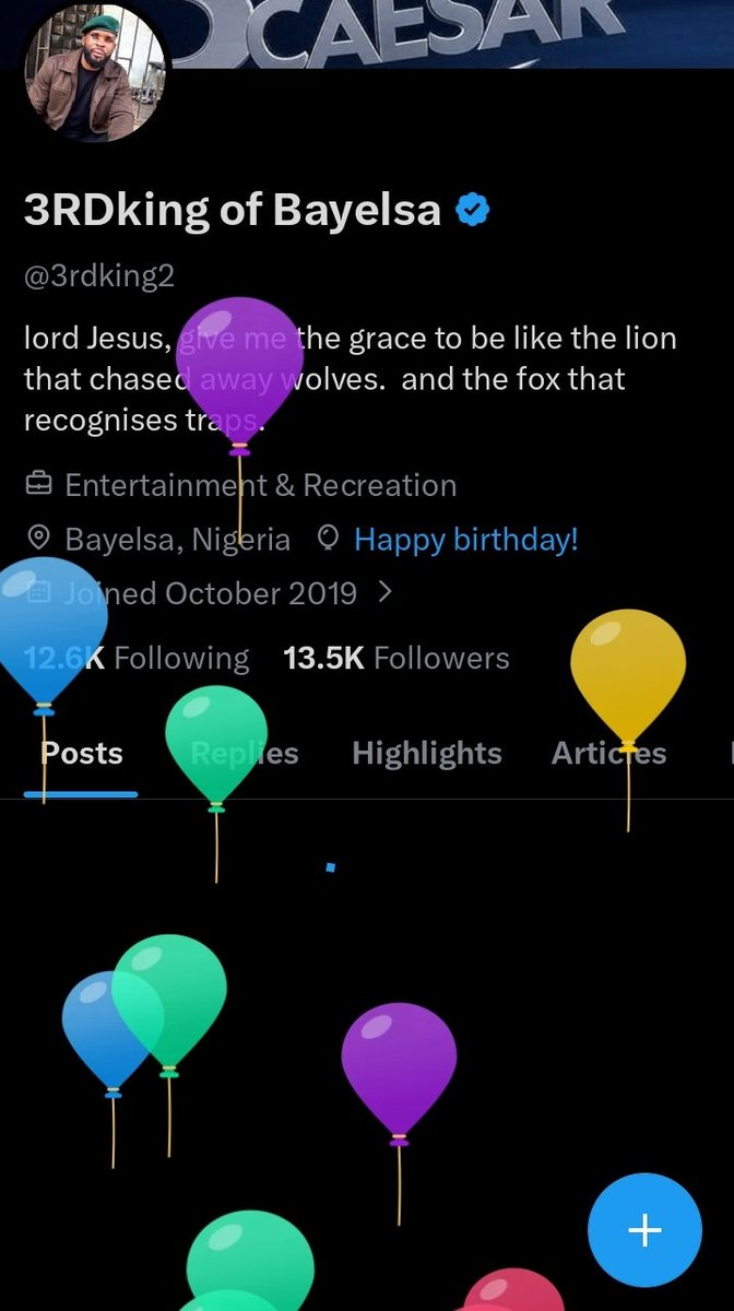 3RDking of Bayelsa tweet media