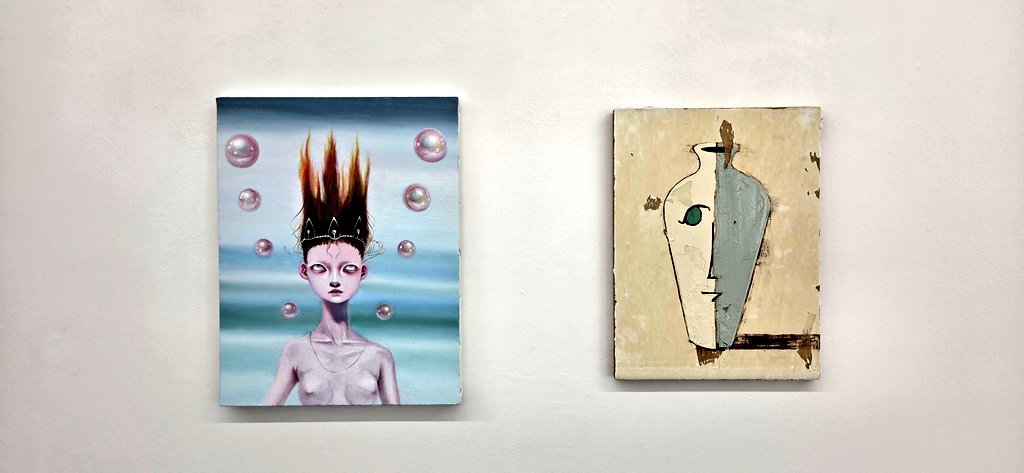 Exasio's tweet photo. AWASE gallery で、展示「Studio Edit」を見た
3日間の展示にするにはもったいないほど素敵な展示だった
展示作家さん
梅原義幸
寺尾瑠生
山田康平
弓月/yuzuki https://t.co/xIHMFEYorc