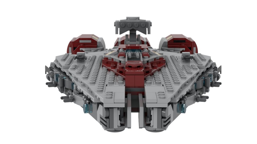 Rebrickable's tweet image. Republic Arquitens Class - 75362 + 75441 alternative by zsoltom reb.li/m/258562?spot=… #lego #rebrickable #legomoc