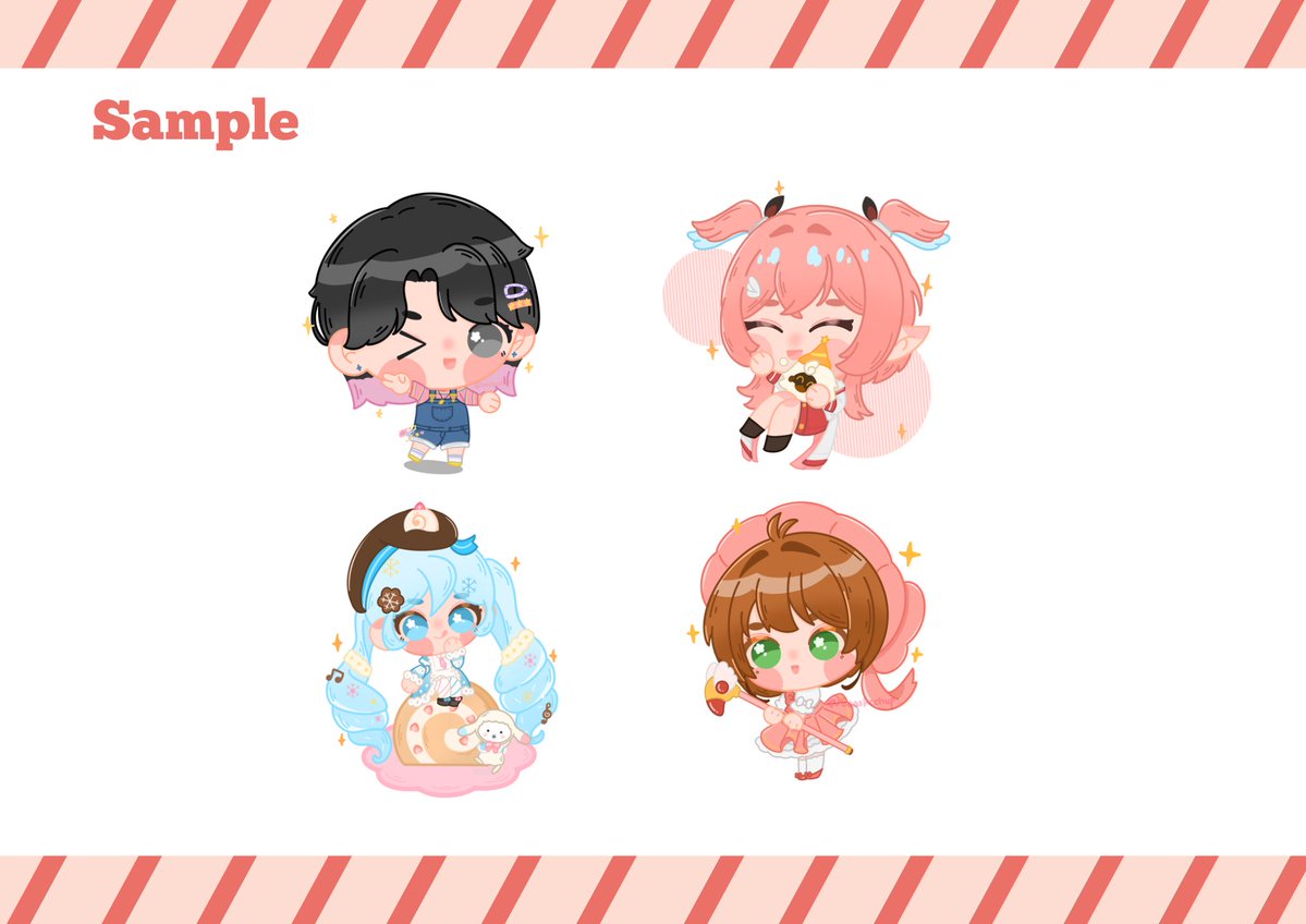 saoskechup's tweet image. [♥️ &amp;amp; 🔁 are very appreciated]

✨ COMMISSION OPEN ✨

Hello!! I’m opening chibi commission

Bagi yg tertarik bisa langsung dm aku ^^

#commissionsopen  #opencommission #artidn #zonakaryaid