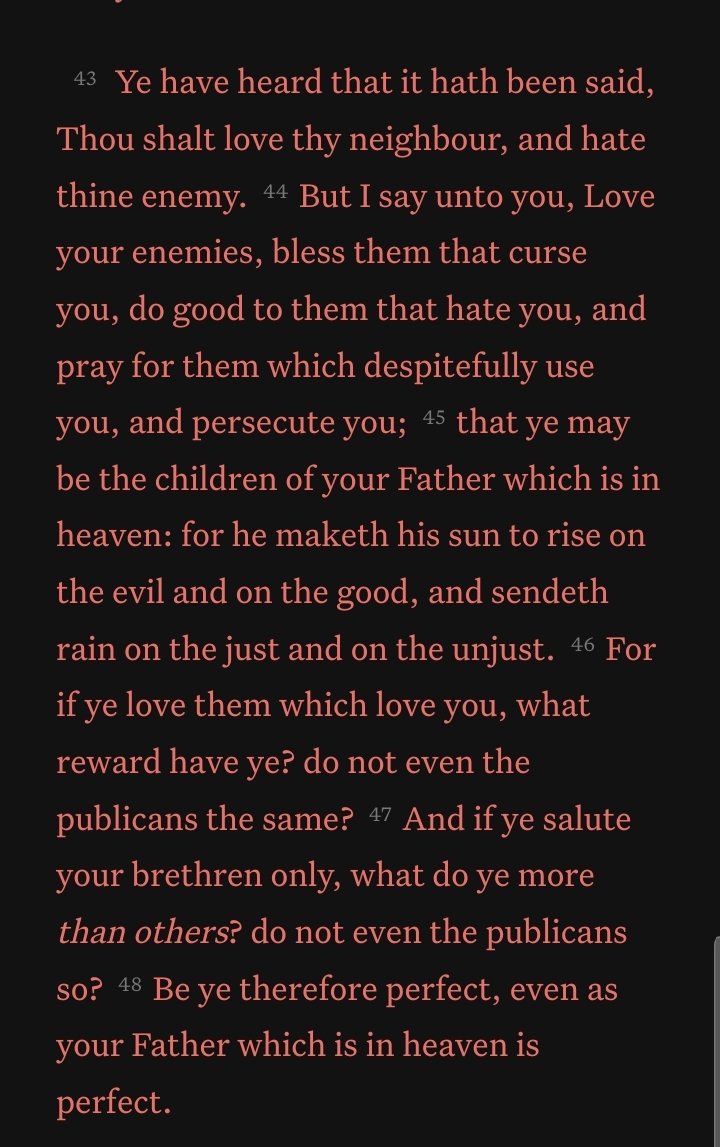 novachu's tweet image. #Matthew5: 43