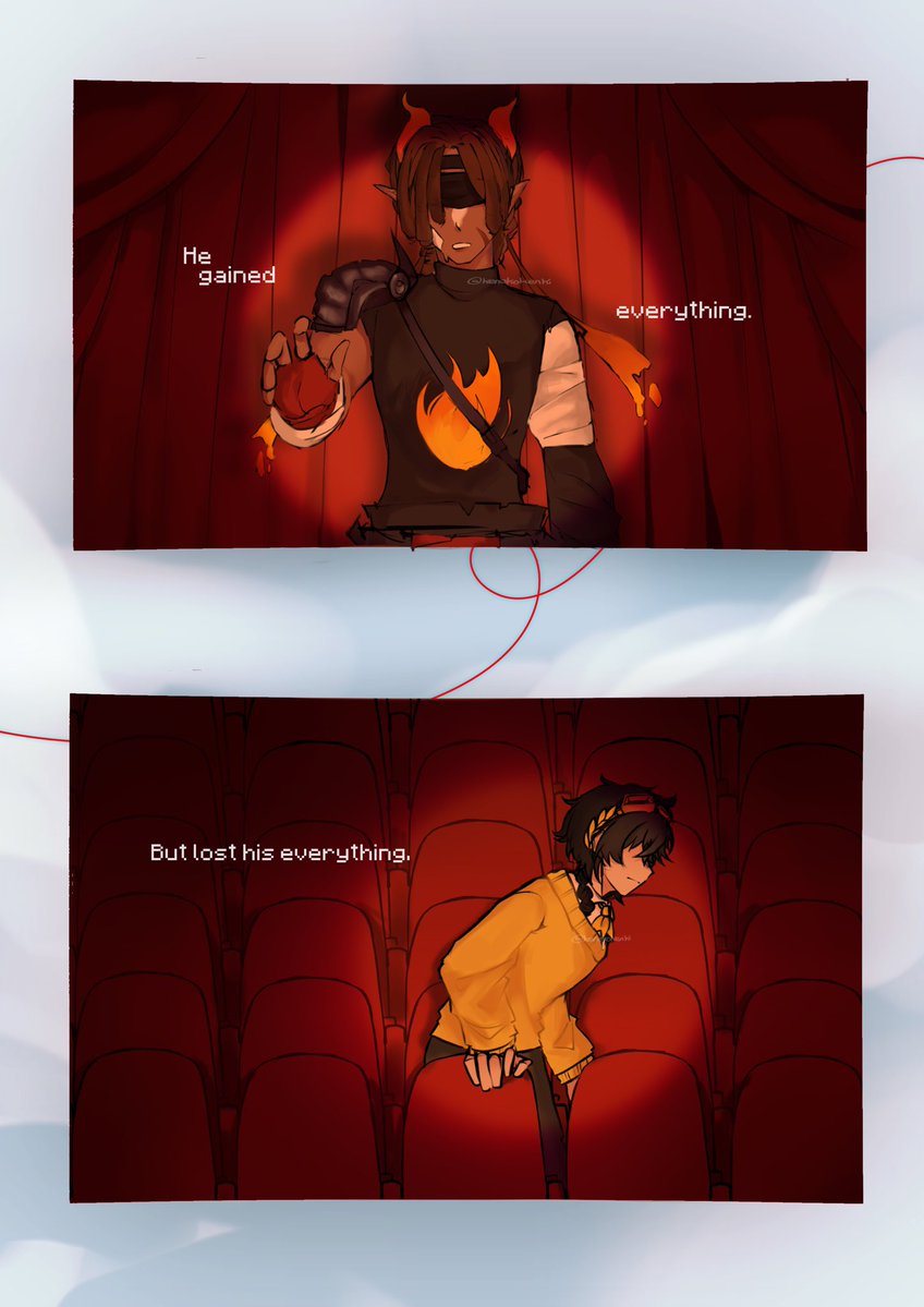 kenkilyt's tweet image. #flamefragsfanart #lomedyfanart #torchflower