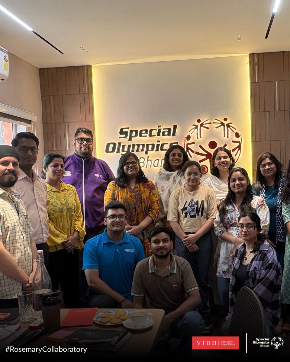 SOlympicsBharat's tweet image. Special Olympics Bharat &amp;amp; @Vidhi_India begin a new collaboration under Rosemary Collaboratory to build inclusive healthcare systems for persons with IDDs. Because #HealthForAll must mean all. 💙 #DisabilityInclusion 

#krantiKhelSe #EachOneReachOne