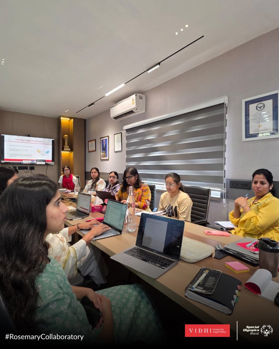 SOlympicsBharat's tweet image. Special Olympics Bharat &amp;amp; @Vidhi_India begin a new collaboration under Rosemary Collaboratory to build inclusive healthcare systems for persons with IDDs. Because #HealthForAll must mean all. 💙 #DisabilityInclusion 

#krantiKhelSe #EachOneReachOne